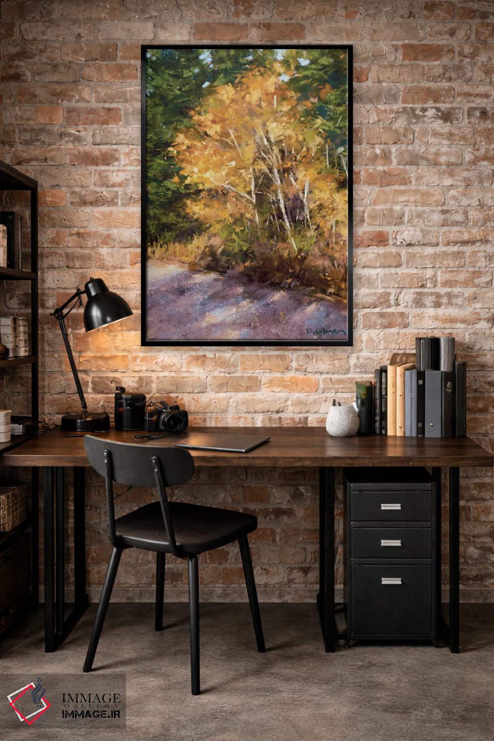 تابلو دکوراتیو پاییز در ذهن من اثر کیم اشلمن - D4B