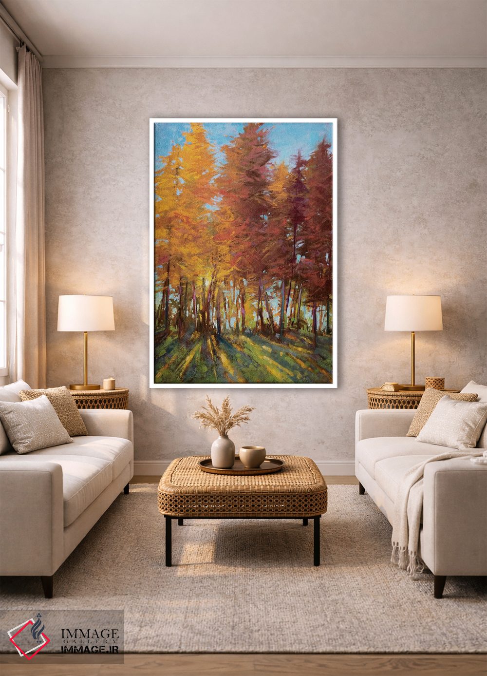 تابلو دکوراتیو چیزهای مورد علاقه من ۲ اثر کیم اشلمن - D1W