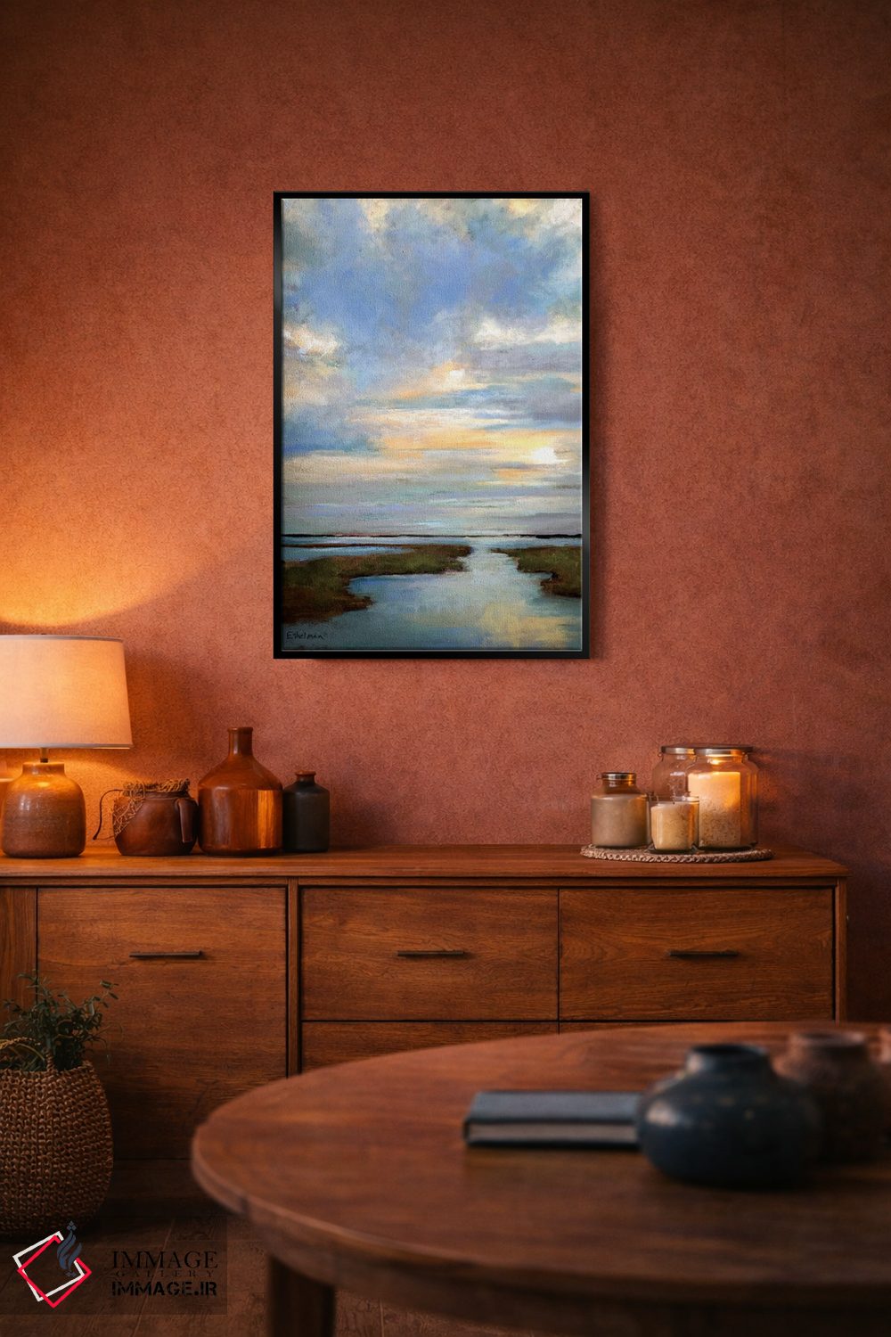 تابلو دکوراتیو آن سوی مرداب اثر کیم اشلمن - D4B
