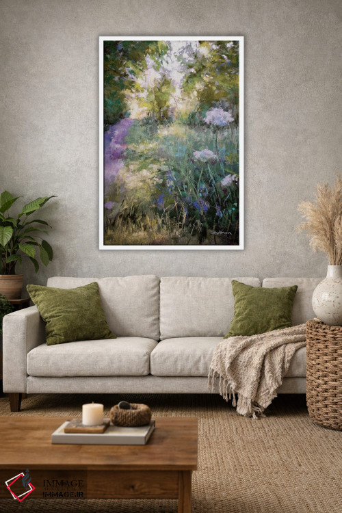 تابلو دکوراتیو سایه خنک اثر کیم اشلمن - D1W