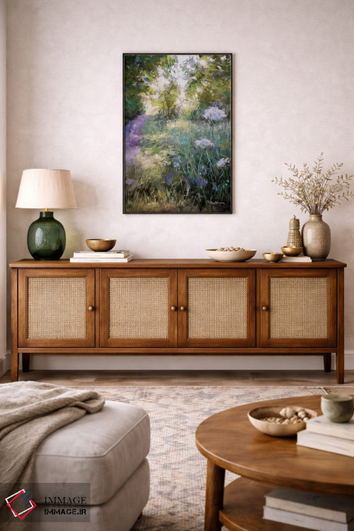 تابلو دکوراتیو سایه خنک اثر کیم اشلمن - D3B