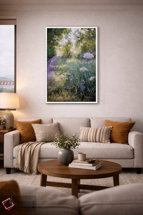 تابلو دکوراتیو سایه خنک اثر کیم اشلمن - D2W