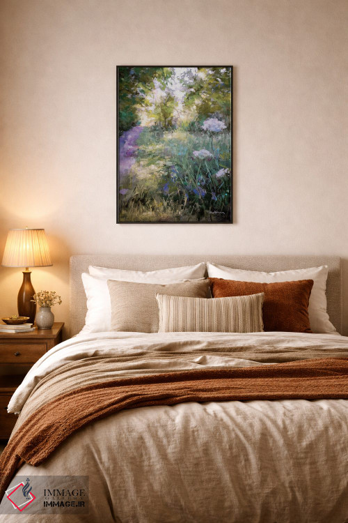 تابلو دکوراتیو سایه خنک اثر کیم اشلمن - D5B