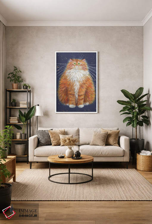 تابلو دکوراتیو بنی اثر کیم هاسکینز - D1W