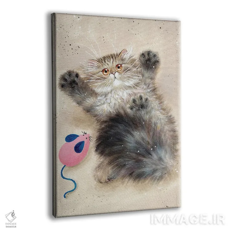 تابلو دکوراتیو گریشا اثر کیم هاسکینز - نمای پرسپکتیو محصول