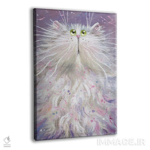 تابلو دکوراتیو فلیس اثر کیم هاسکینز - نمای پرسپکتیو محصول