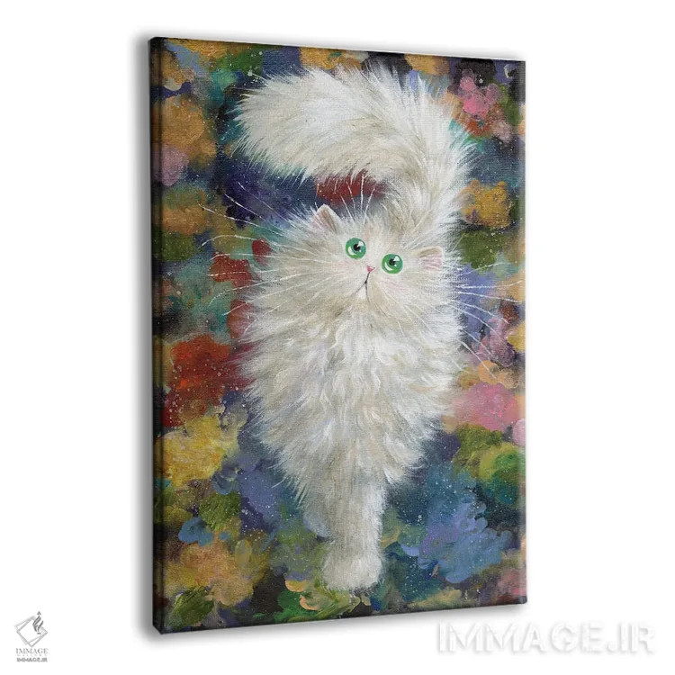 تابلو دکوراتیو فرشته اثر کیم هاسکینز - نمای پرسپکتیو محصول