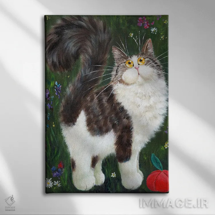 تابلو دکوراتیو دنی اثر کیم هاسکینز - نمای روبهرو روی دیوار