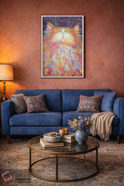 تابلو دکوراتیو بالوف اثر کیم هاسکینز - D2W