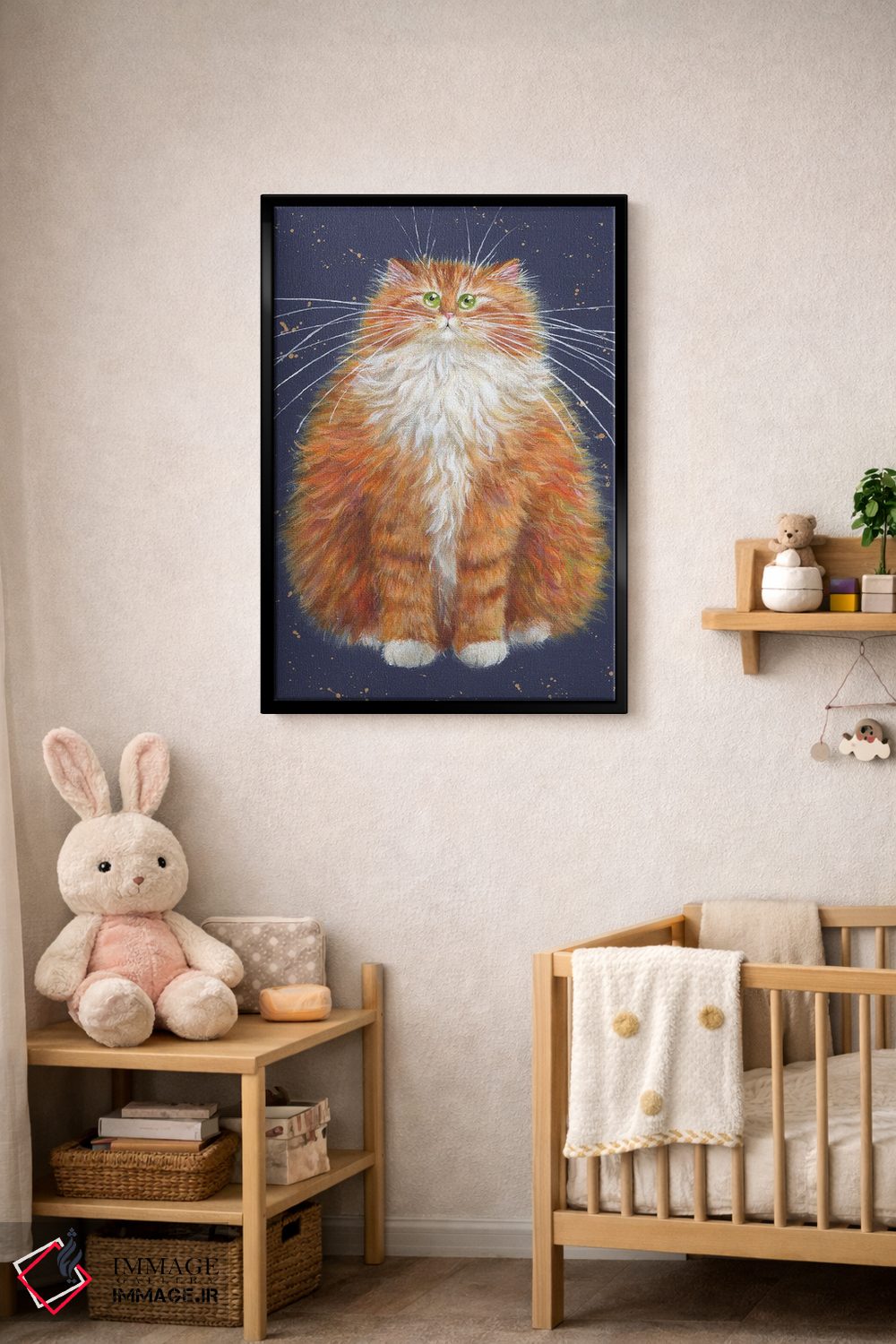 تابلو دکوراتیو بنی اثر کیم هاسکینز - D5B