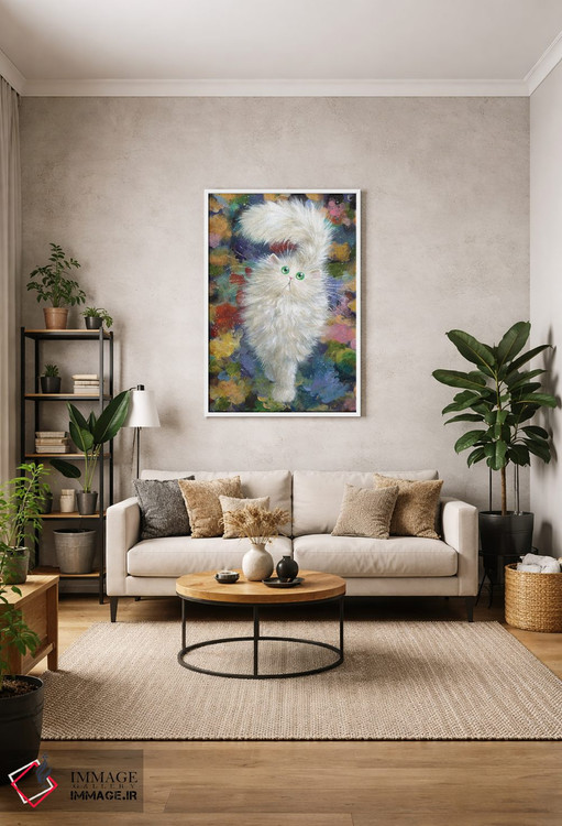 تابلو دکوراتیو فرشته اثر کیم هاسکینز - D1W