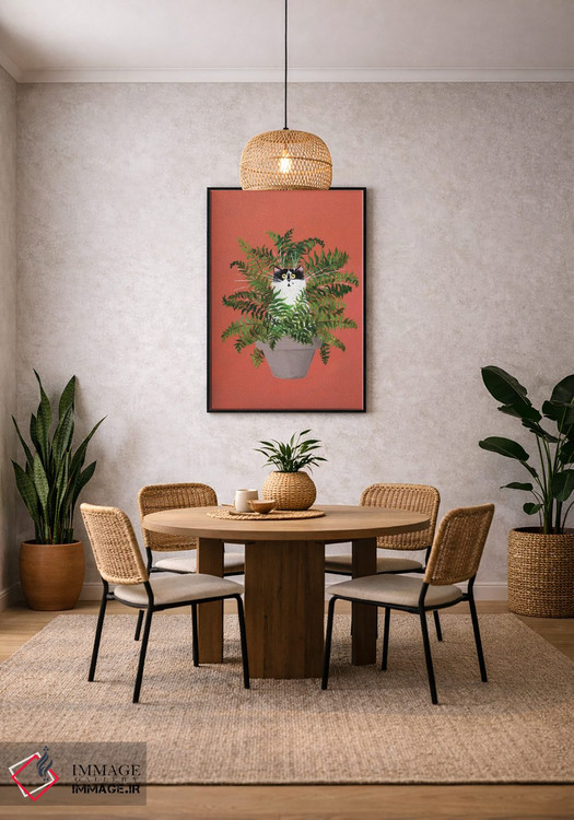 تابلو دکوراتیو کلئو در سرخس اثر کیم هاسکینز - D5B