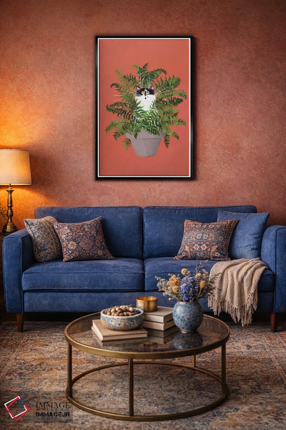 تابلو دکوراتیو کلئو در سرخس اثر کیم هاسکینز - D6B