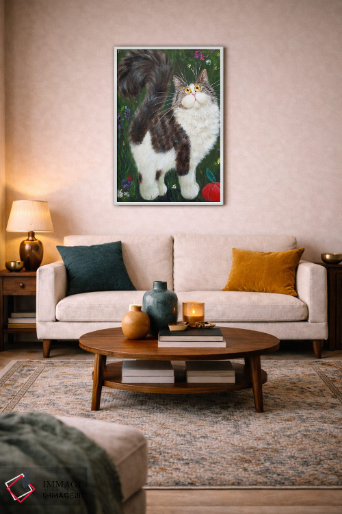 تابلو دکوراتیو دنی اثر کیم هاسکینز - D2W