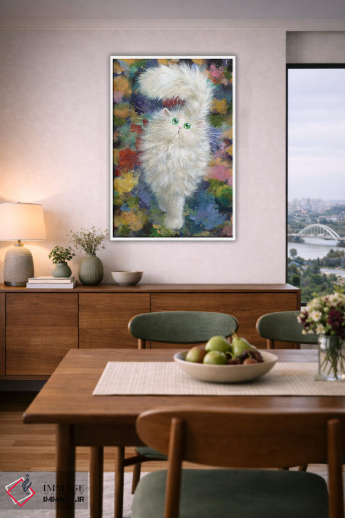 تابلو دکوراتیو فرشته اثر کیم هاسکینز - D6W