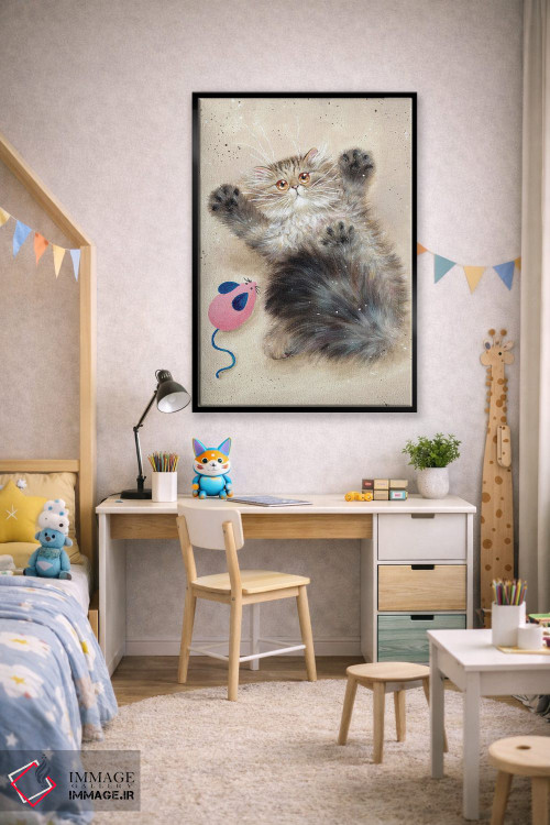 تابلو دکوراتیو گریشا اثر کیم هاسکینز - D2B