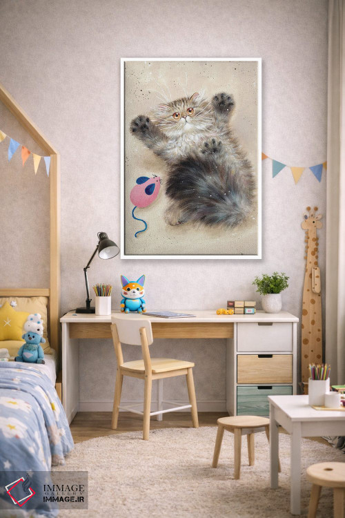 تابلو دکوراتیو گریشا اثر کیم هاسکینز - D1W