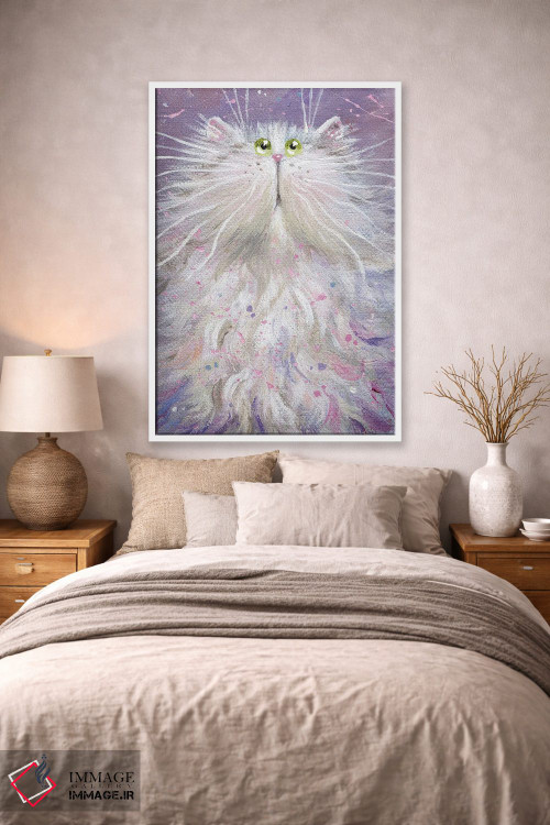 تابلو دکوراتیو فلیس اثر کیم هاسکینز - D1W