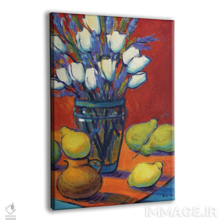 تابلو دکوراتیو تعادل اثر کانی کیم - نمای پرسپکتیو محصول