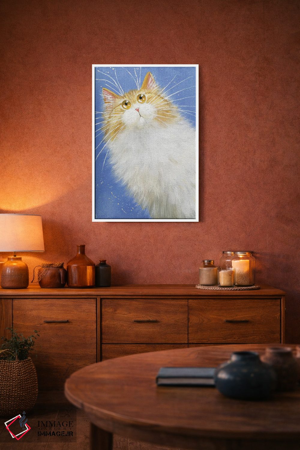 تابلو دکوراتیو لوسی اثر کیم هاسکینز - D3W