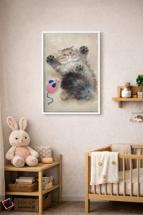 تابلو دکوراتیو گریشا اثر کیم هاسکینز - D3W