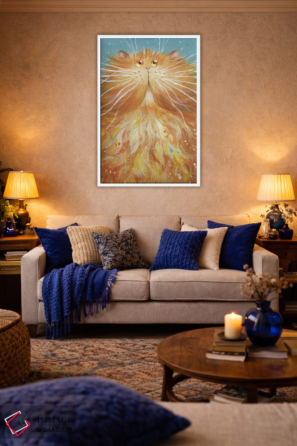 تابلو دکوراتیو سول اثر کیم هاسکینز - D3W