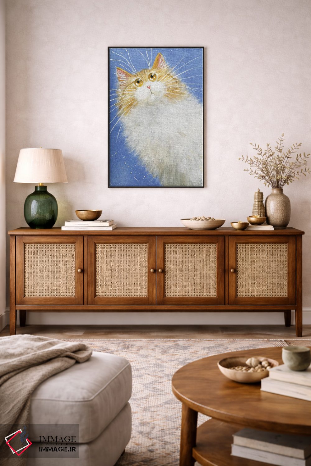 تابلو دکوراتیو لوسی اثر کیم هاسکینز - D4B