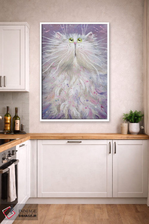 تابلو دکوراتیو فلیس اثر کیم هاسکینز - D3W