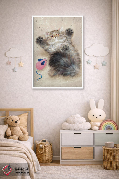 تابلو دکوراتیو گریشا اثر کیم هاسکینز - D4W