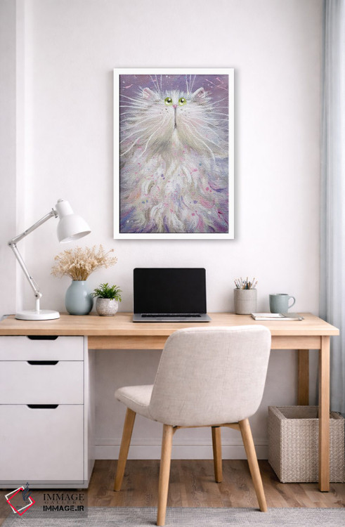 تابلو دکوراتیو فلیس اثر کیم هاسکینز - D5W