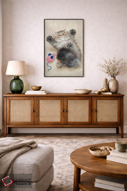 تابلو دکوراتیو گریشا اثر کیم هاسکینز - D5B