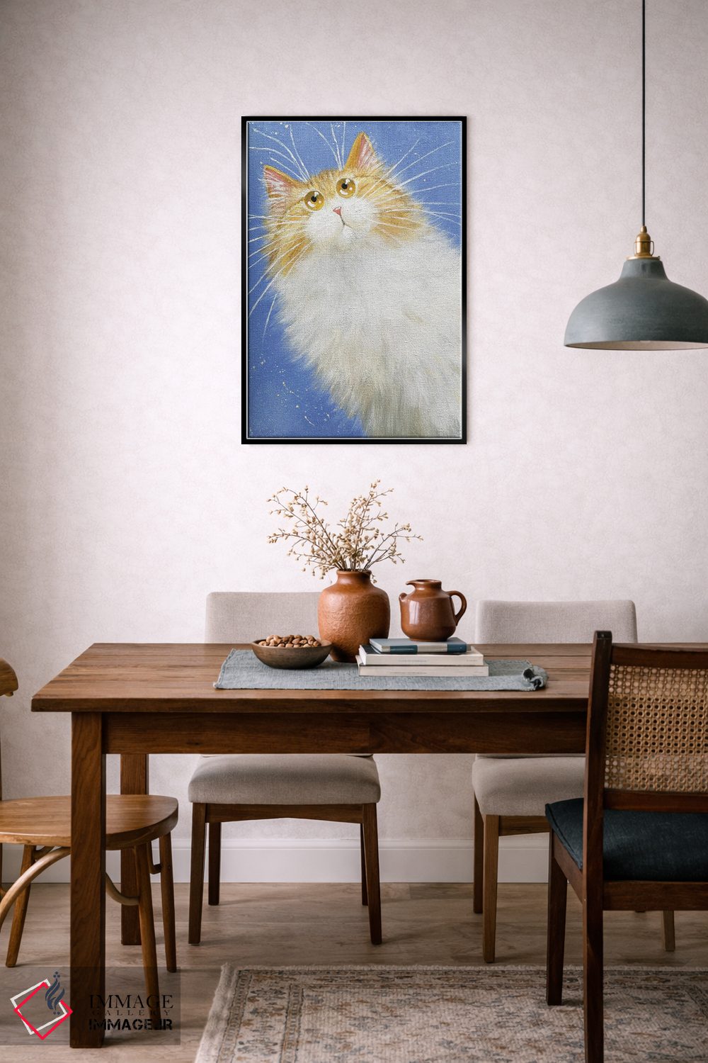 تابلو دکوراتیو لوسی اثر کیم هاسکینز - D6B