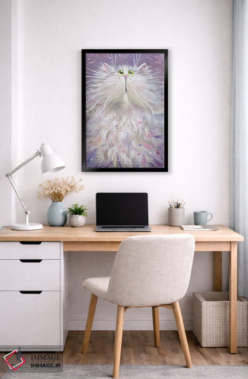 تابلو دکوراتیو فلیس اثر کیم هاسکینز - D6B