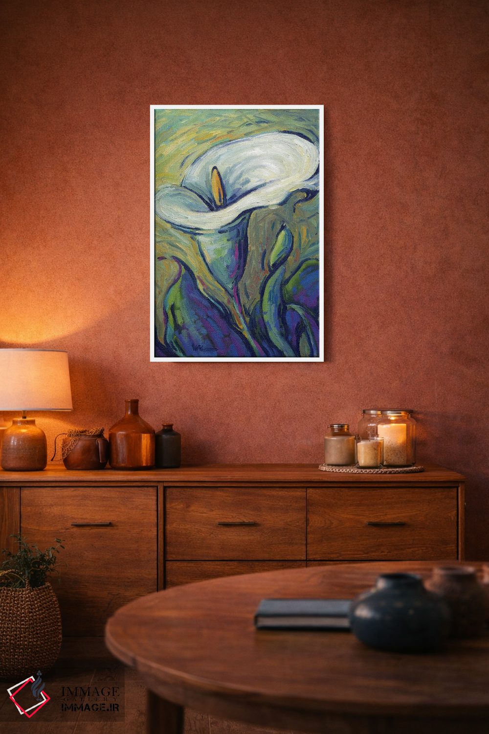 تابلو دکوراتیو کالا لیلی اثر کانی کیم - D3W