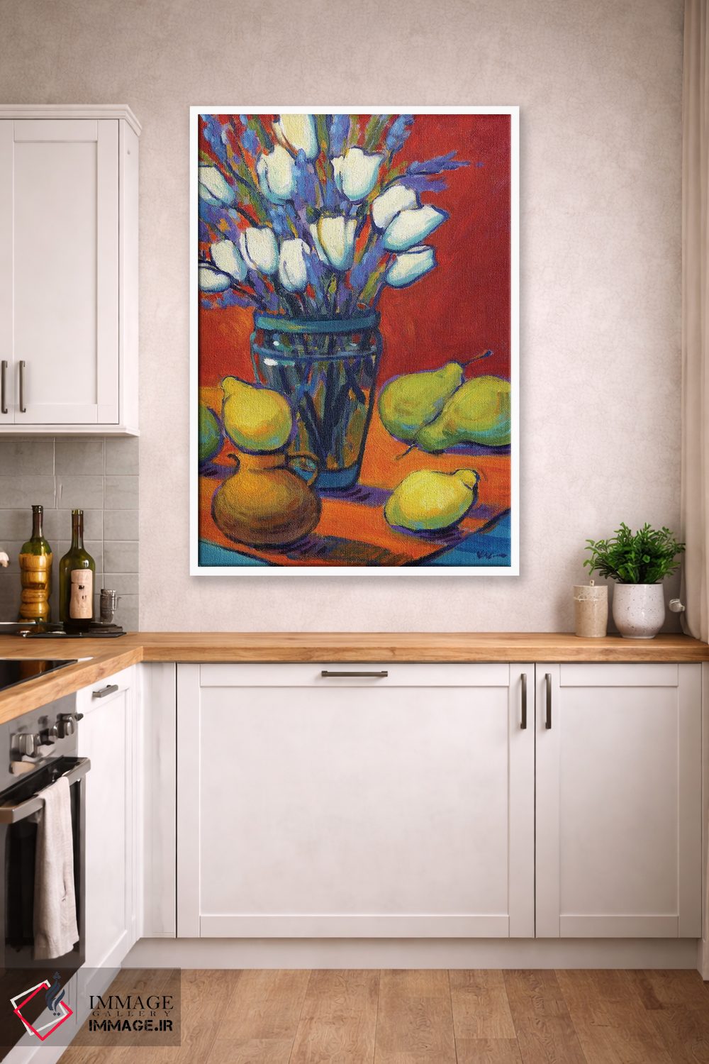 تابلو دکوراتیو تعادل اثر کانی کیم - D4W