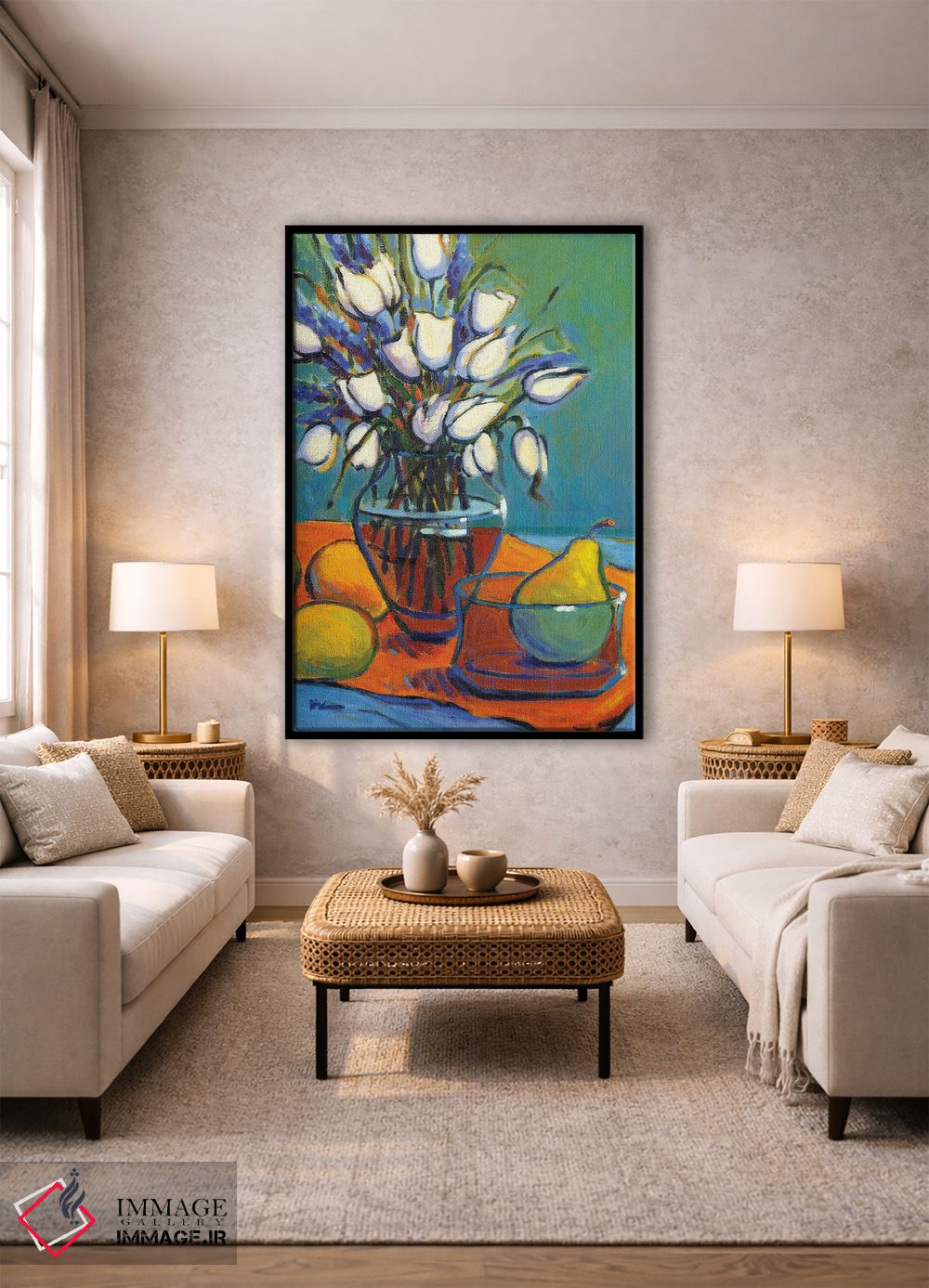 تابلو دکوراتیو قایم موشک اثر کانی کیم - D2B