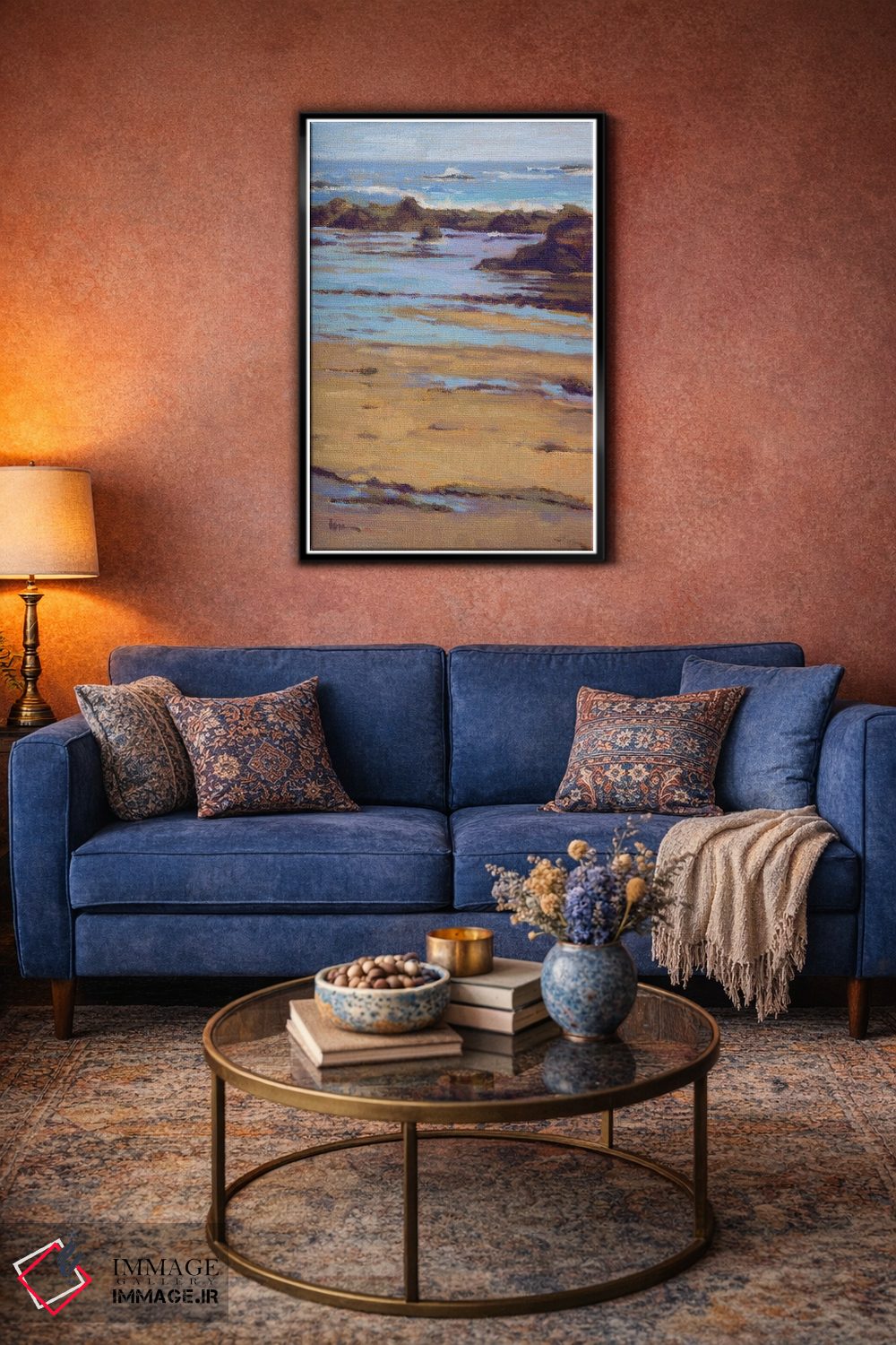 تابلو دکوراتیو کریستال کوو اثر کانی کیم - D4B