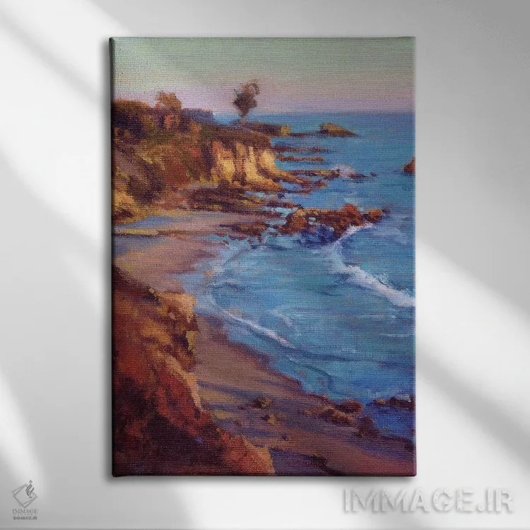 تابلو دکوراتیو Newport Beach,کرونا دل مار، نیوپورت بیچ اثر کانی کیم - نمای روبهرو روی دیوار
