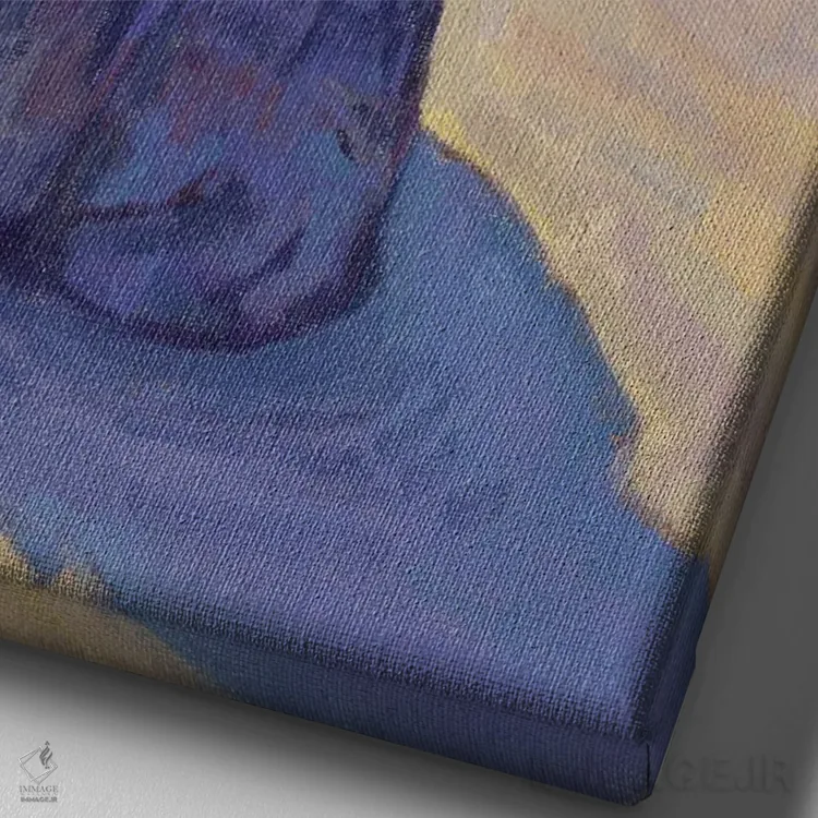 تابلو دکوراتیو سایه در کریستال کوو اثر کانی کیم - نمای نزدیک بافت بوم