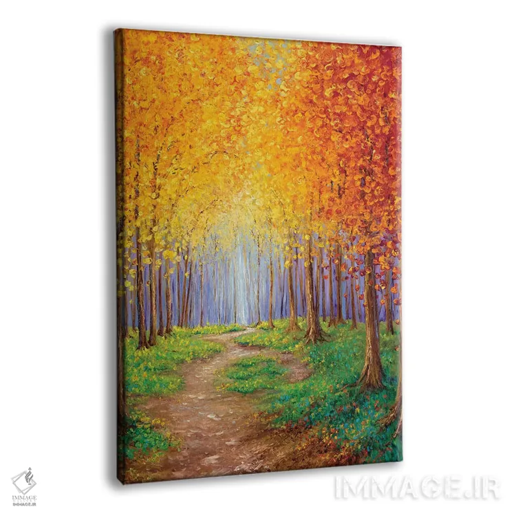 تابلو دکوراتیو گریز پاییزی اثر کیمبرلی آدامز - نمای پرسپکتیو محصول