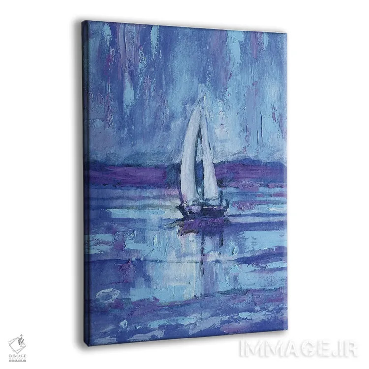 تابلو انتزاعی عزیمت صبح زود اثر کیپ دکر - نمای پرسپکتیو محصول