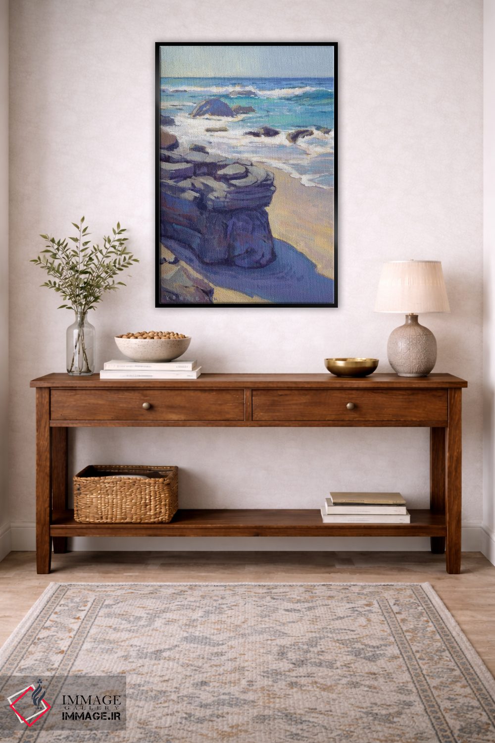 تابلو دکوراتیو سایه در کریستال کوو اثر کانی کیم - D4B