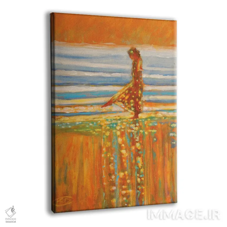 تابلو انتزاعی وقتی انعکاس ها می نگرند اثر کیپ دکر - نمای پرسپکتیو محصول