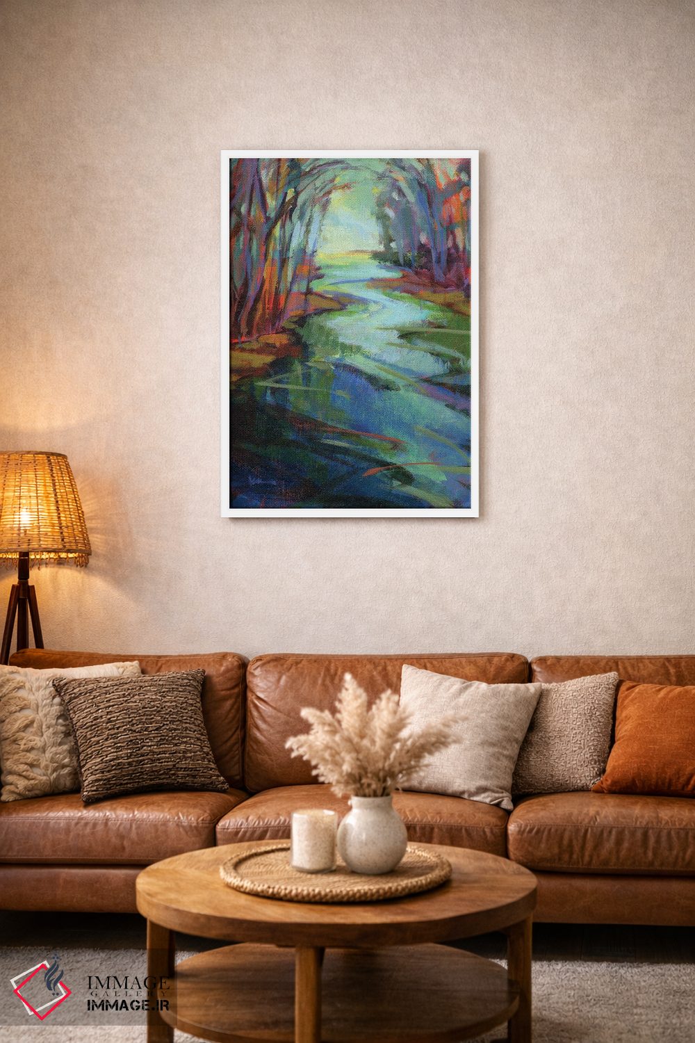 تابلو دکوراتیو بازگشت به خانه اثر کانی کیم - D2W