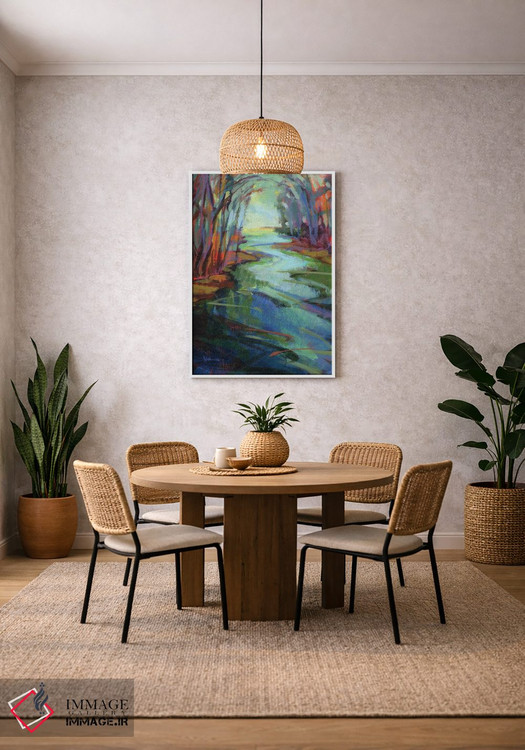 تابلو دکوراتیو بازگشت به خانه اثر کانی کیم - D3W