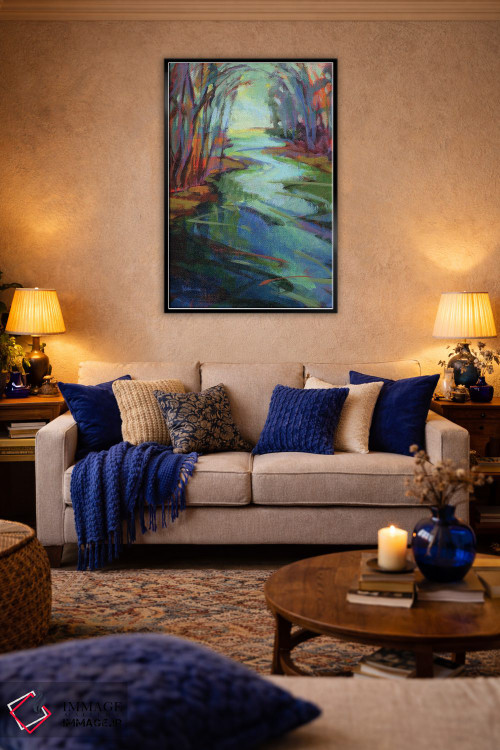 تابلو دکوراتیو بازگشت به خانه اثر کانی کیم - D4B