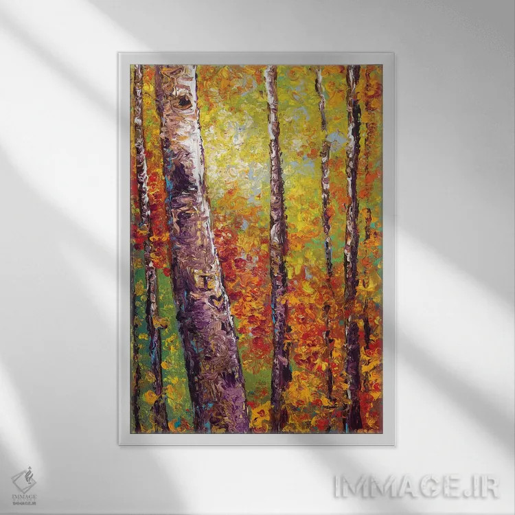 تابلو دکوراتیو دوستت دارم اثر کیمبرلی آدامز - نمای قابدار سفید