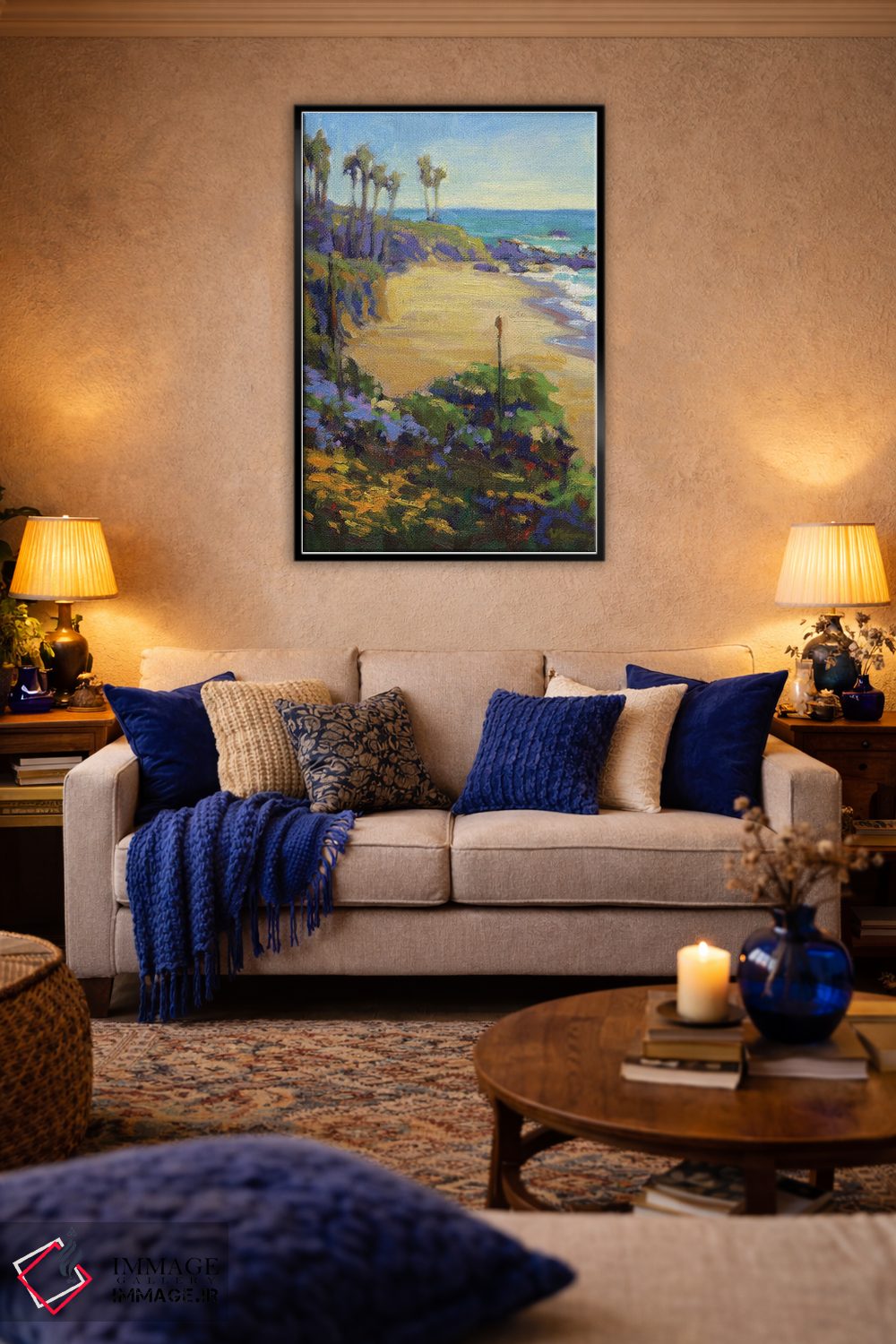 تابلو دکوراتیو بهار در پارک هایسلر اثر کانی کیم - D4B