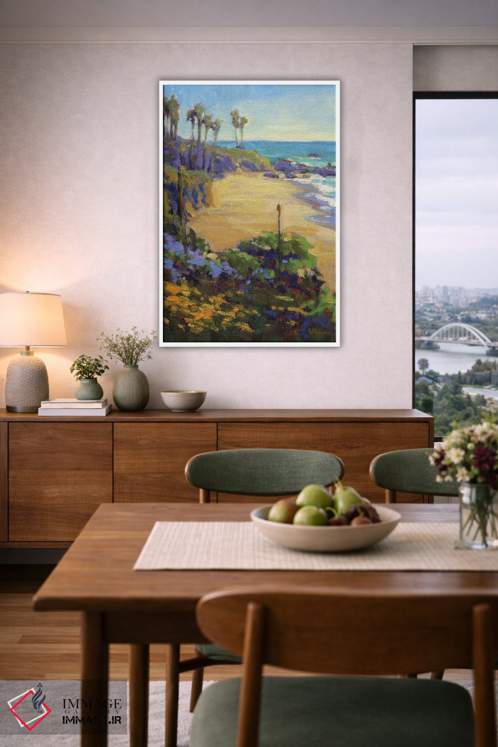 تابلو دکوراتیو بهار در پارک هایسلر اثر کانی کیم - D5W