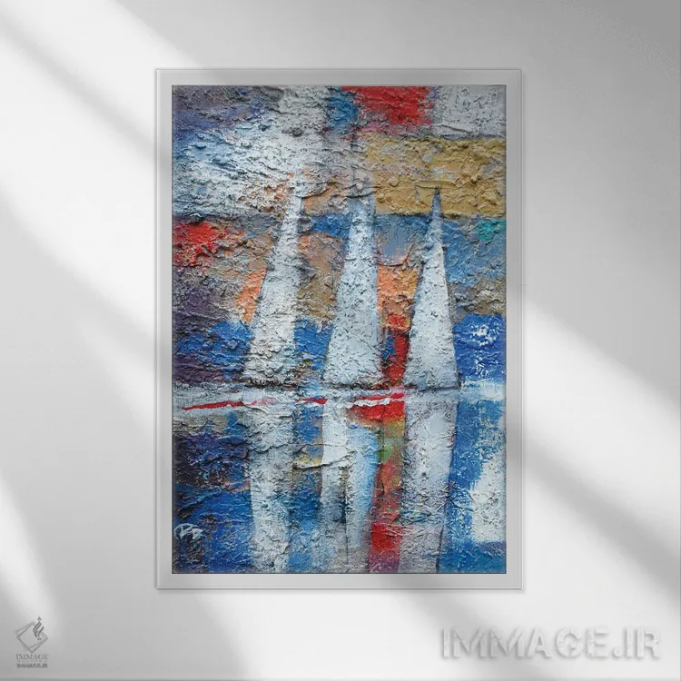 تابلو دکوراتیو مسابقه برای طلا اثر کیپ دکر - نمای قابدار سفید